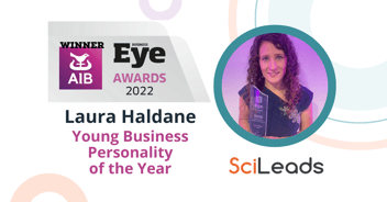 Laura Haldane wins Young Business Personality of the Year Award