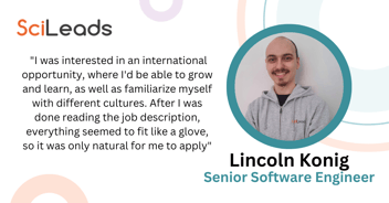 Q&A with Lincoln Konig, Senior Software Engineer